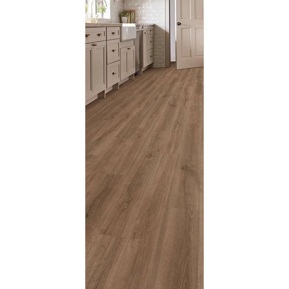 Lifeproof American Canyon Oak 14 mm T x 7.56 in. W Waterproof Laminate Wood Flooring (13.29 sq. ft./Case) 2 Lifeproof American Canyon Oak 14 mm T x 7.56 in. W Waterproof Laminate Wood Flooring (13.29 sq. ft./Case) - Image 2