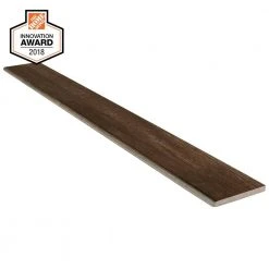 Lifeproof Autumn Wood 3 in. x 24 in. Glazed Porcelain Bullnose Floor and Wall Tile (0.48 sq. ft. / piece) -Lamix Shop autumn wood lifeproof tile trim lp32p43f9cc1p1 c3 1000