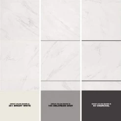 Lifeproof Carrara 18 in. x 18 in. Glazed Porcelain Floor and Wall Tile (17.6 sq. ft. / case) -Lamix Shop carrara lifeproof porcelain tile lp501818hd1p6 1d 1000