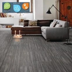 Lifeproof Catalina Grey 16 in. W x 32 in. L Click Lock Luxury Vinyl Plank Flooring (24.89 sq. ft. / case) -Lamix Shop catalina grey lifeproof vinyl tile i441107l e1 1000