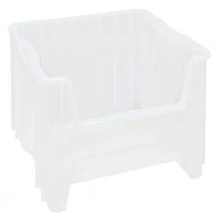 Heavy-Duty Giant Stack 16-Gal. Storage Tote in Clear (2-Pack) by QUANTUM STORAGE SYSTEMS