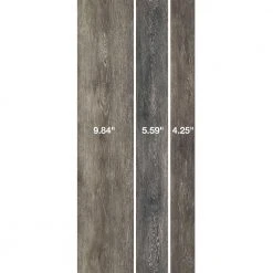 Lifeproof Multi-Width Dark Grey Oak Click Lock Luxury Vinyl Plank Flooring (19.53 sq. ft./case) -Lamix Shop dark grey oak lifeproof vinyl plank flooring i127914l c3 1000