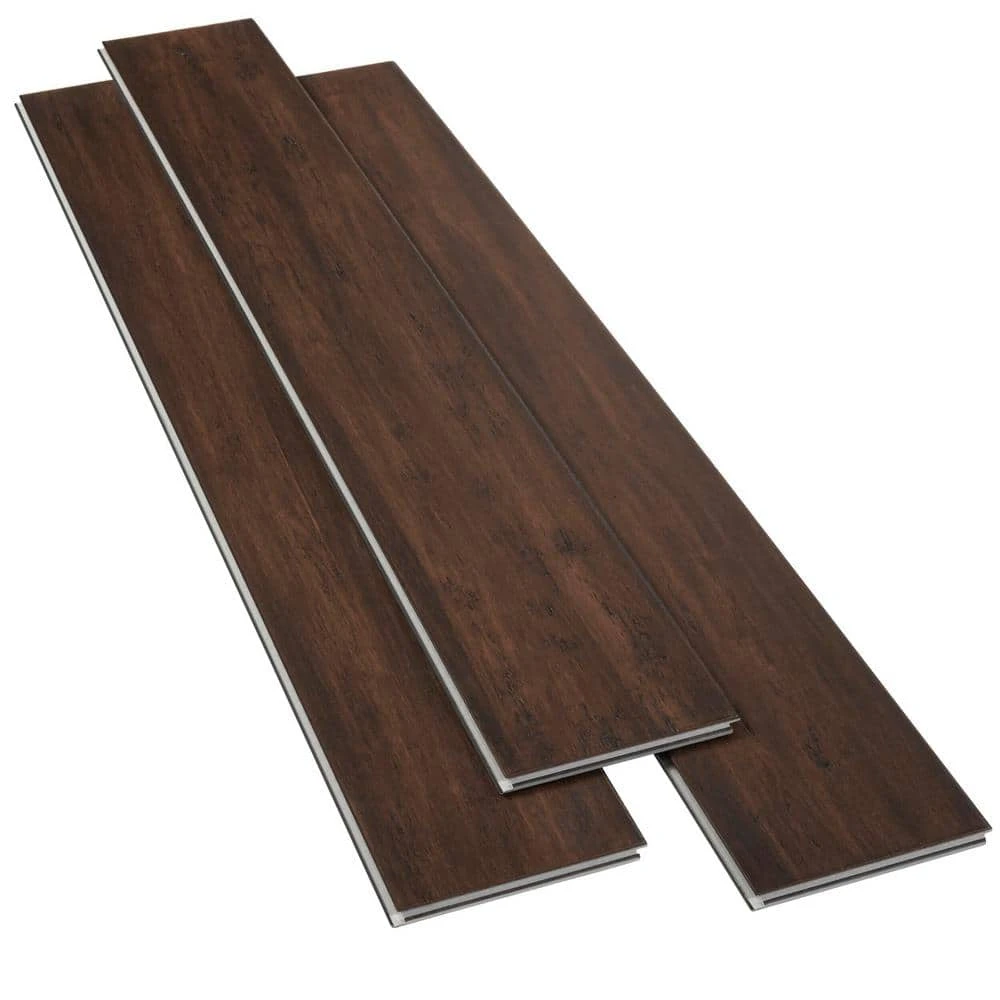 Lifeproof Florence 7 mm T x 5.12 in. W x 36.22 in. L Waterproof Engineered Click Bamboo Flooring (15.45 sq. ft./case) 3 Lifeproof Florence 7 mm T x 5.12 in. W x 36.22 in. L Waterproof Engineered Click Bamboo Flooring (15.45 sq. ft./case) - Image 3