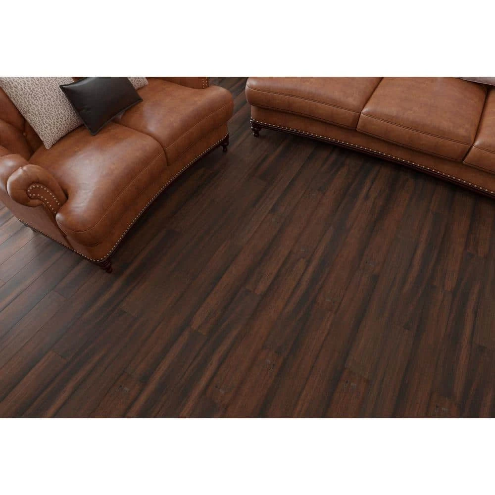 Lifeproof Florence 7 mm T x 5.12 in. W x 36.22 in. L Waterproof Engineered Click Bamboo Flooring (15.45 sq. ft./case) 8 Lifeproof Florence 7 mm T x 5.12 in. W x 36.22 in. L Waterproof Engineered Click Bamboo Flooring (15.45 sq. ft./case) - Image 8
