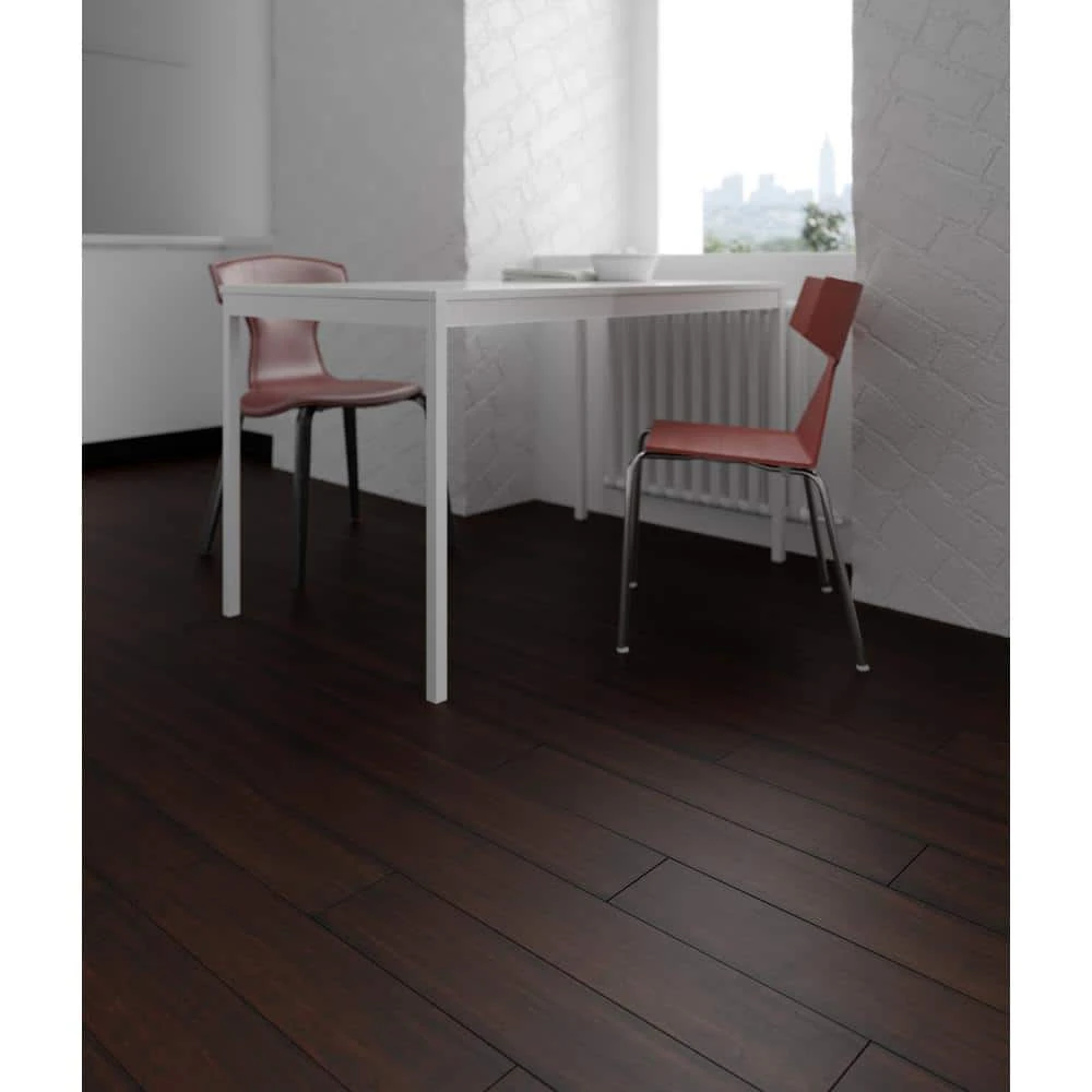 Lifeproof Gilroy 7 mm T x 5.12 in. W x 36.22 in. L Waterproof Engineered Click Bamboo Flooring (15.45 sq. ft./case) 3 Lifeproof Gilroy 7 mm T x 5.12 in. W x 36.22 in. L Waterproof Engineered Click Bamboo Flooring (15.45 sq. ft./case) - Image 3