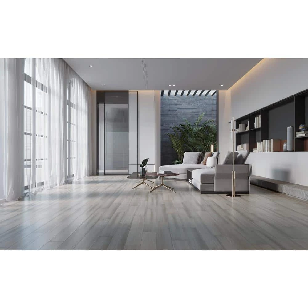 Lifeproof Juniper Hills 7 mm T x 5.12 in. W x 36.22 in. L Waterproof Engineered Click Bamboo Flooring (15.45 sq. ft./case) 4 Lifeproof Juniper Hills 7 mm T x 5.12 in. W x 36.22 in. L Waterproof Engineered Click Bamboo Flooring (15.45 sq. ft./case) - Image 4