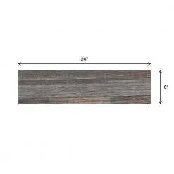 Lifeproof Pewter Wood 6 in. x 24 in. Glazed Porcelain Floor and Wall Tile (14.55 sq. ft. / case) -Lamix Shop pewter wood lifeproof porcelain tile lp53624hd1pr 66 1000