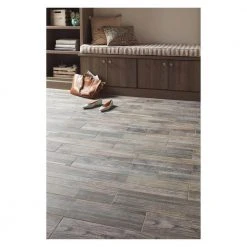 Lifeproof Pewter Wood 6 in. x 24 in. Glazed Porcelain Floor and Wall Tile (14.55 sq. ft. / case) -Lamix Shop pewter wood lifeproof porcelain tile lp53624hd1pr e1 1000