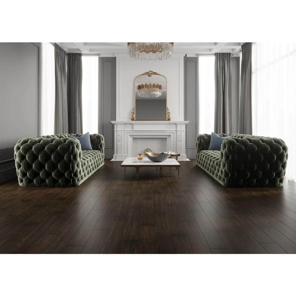 Lifeproof Poway 7 mm T x 5.12 in. W x 36.22 in. L Waterproof Engineered Click Bamboo Flooring (15.45 sq. ft./case) 7 Lifeproof Poway 7 mm T x 5.12 in. W x 36.22 in. L Waterproof Engineered Click Bamboo Flooring (15.45 sq. ft./case) - Image 7