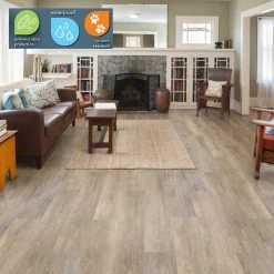 Lifeproof Multi-Width Radiant Oak Click Lock Luxury Vinyl Plank Flooring (19.53 sq. ft./case) -Lamix Shop radiant oak lifeproof vinyl plank flooring i127918l e1 1000