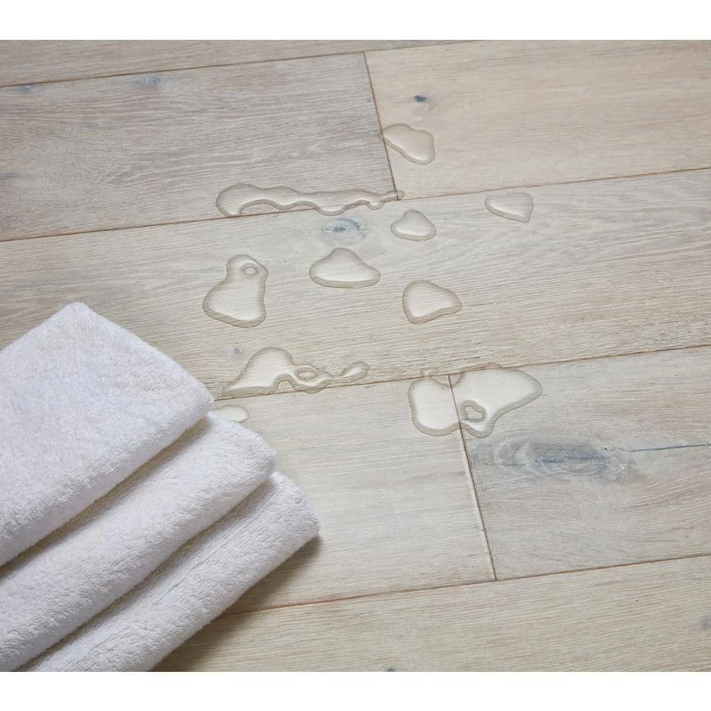 Lifeproof Shining River Oak 7mm Thick x 6.5 in. Wide x Varying Length Waterproof Engineered Hardwood Flooring (19.50 sq.ft.) 8 Lifeproof Shining River Oak 7mm Thick x 6.5 in. Wide x Varying Length Waterproof Engineered Hardwood Flooring (19.50 sq.ft.) - Image 8