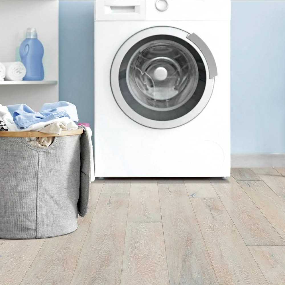 Lifeproof Shining River Oak 7mm Thick x 6.5 in. Wide x Varying Length Waterproof Engineered Hardwood Flooring (19.50 sq.ft.) 2 Lifeproof Shining River Oak 7mm Thick x 6.5 in. Wide x Varying Length Waterproof Engineered Hardwood Flooring (19.50 sq.ft.) - Image 2