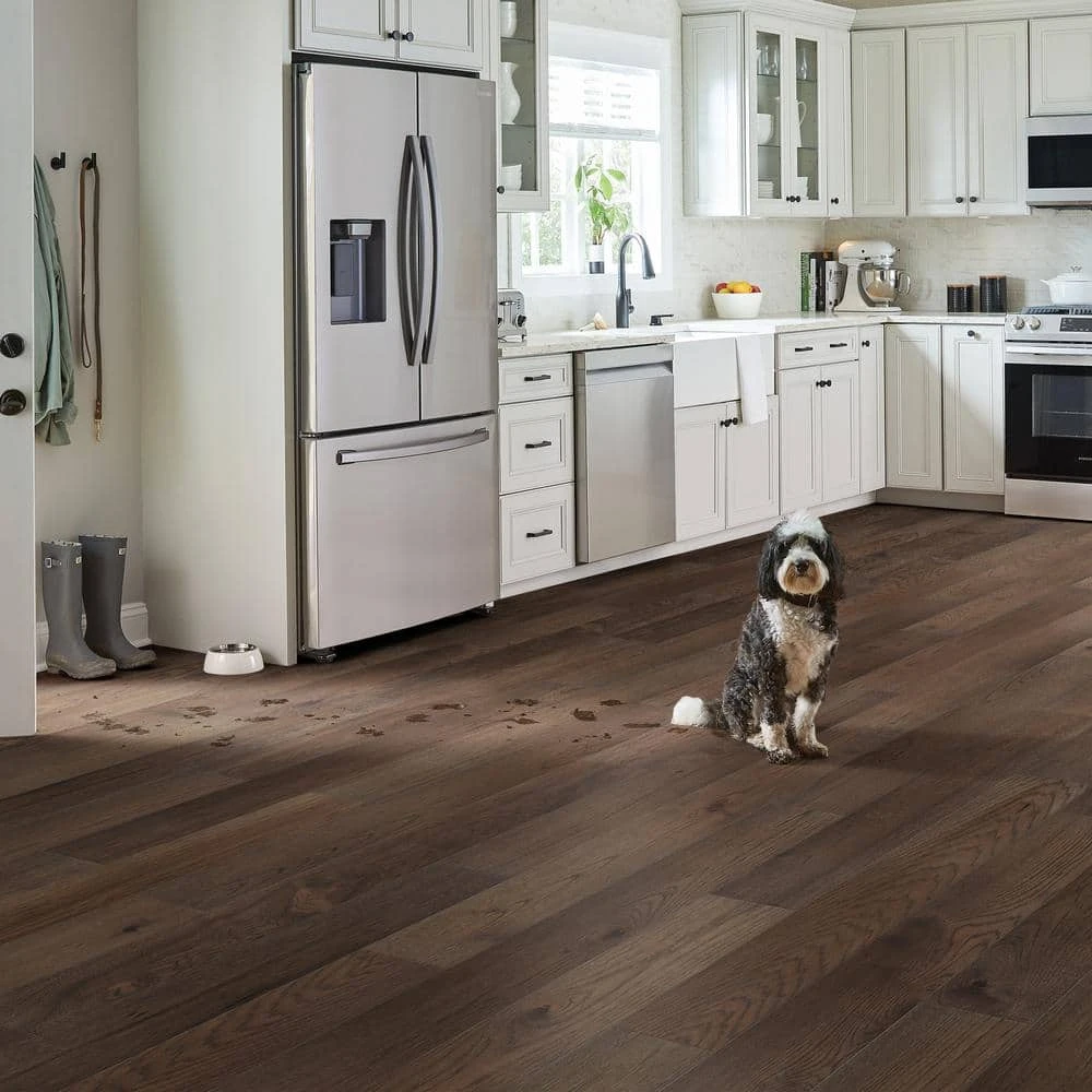 Lifeproof Timber Wolf Hickory 6.5 in. W x Varying Length Engineered Click Waterproof Hardwood Flooring (21.80 sq.ft./case) 5 Lifeproof Timber Wolf Hickory 6.5 in. W x Varying Length Engineered Click Waterproof Hardwood Flooring (21.80 sq.ft./case) - Image 5